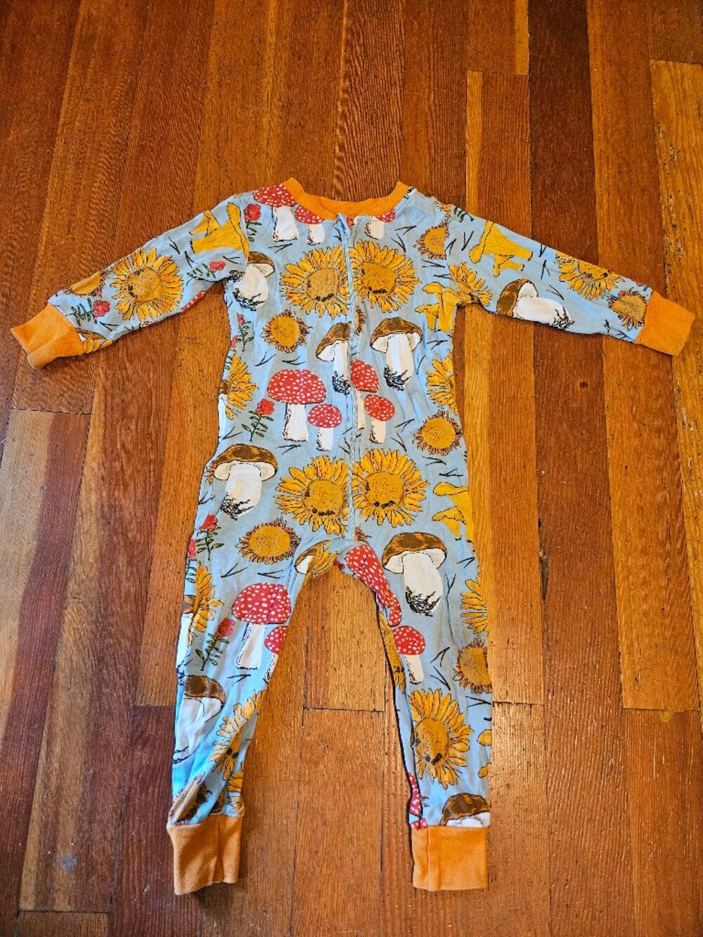 Duns Sweden - Zip Suit - Sunflower - Blue
